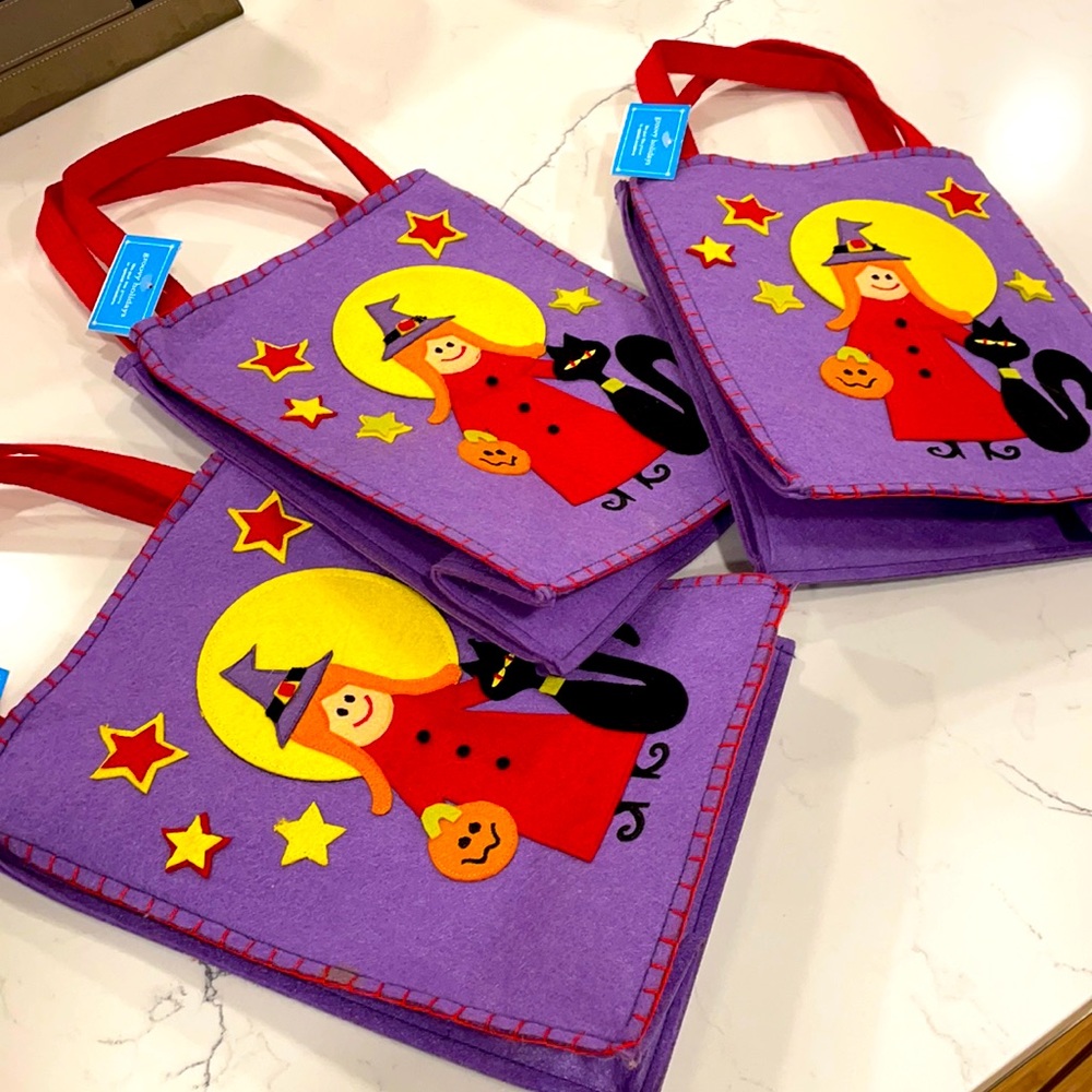 NWT Bundle of 3 Groovy Holidays Halloween Bags